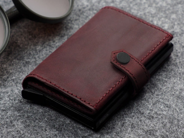 Logotrade presentreklam bild: RFID-plånbok - Hunter Leather 2109284