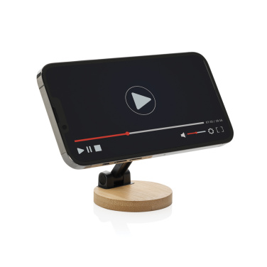 Logotrade kampanjprodukter bild: Magmount RCS telefonställ i bambu och återvunnen plast