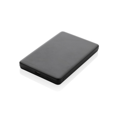 Logotrade profilprodukter bild: Orion RCS återvunnen aluminium 5000 mah 5W magnetisk powerba