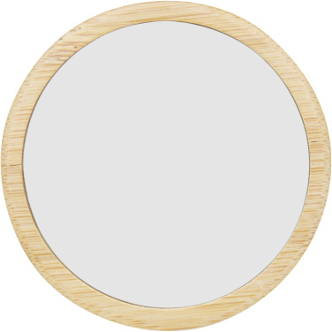 Logotrade profilreklam bild: Lustre spegel av bambu