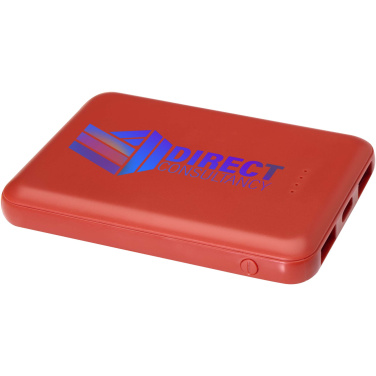 Logotrade reklamprodukter bild: Asama 5 000 mAh Type C-powerbank i återvunnen plast