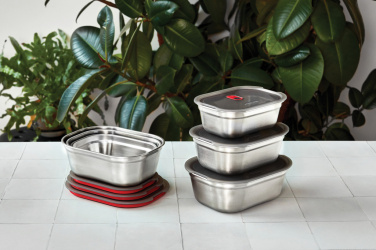 Logotrade profilprodukter bild: Black+Blum Matlådeset i Rostfritt Stål – 3 delar