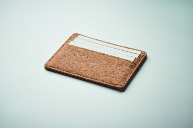 Logotrade reklamprodukter bild: Kontokortshållare i kork/RFID