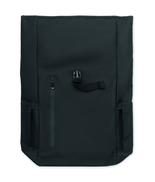 Logotrade reklamprodukter bild: Rolltop dataryggsäck 600D