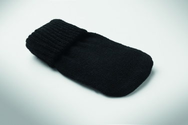 Logotrade reklamprodukter bild: Handvärmare stickad polyester