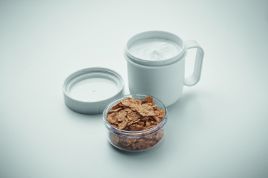 Logotrade presentreklam bild: On the go-mugg i PP 450 ml
