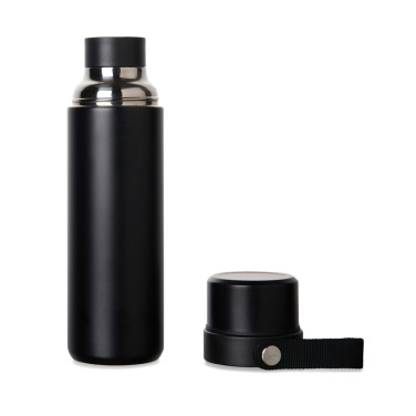 Logotrade profilprodukter bild: VINGA Tono RCS termos med dubbla muggar, 750 ML