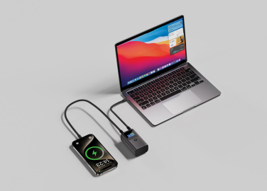 Logotrade profilreklam bild: Urban Vitamin Campbell 55 W 10 000 mAh powerbank, fickformat
