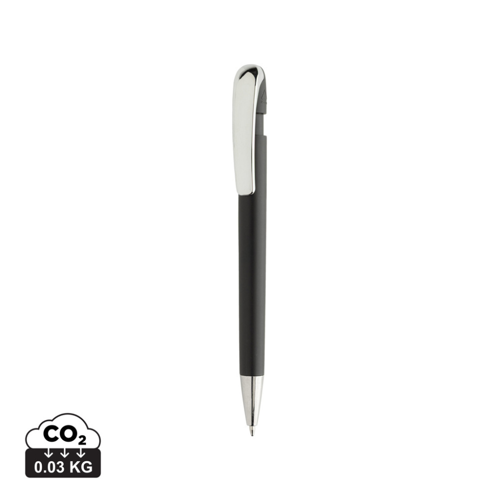 Logotrade profilprodukter bild: Glide GRS-certifierad R-ABS Penna med metallklips
