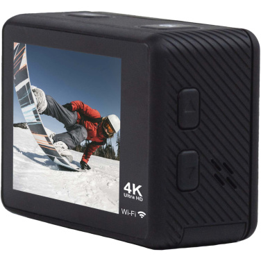 Logotrade presentreklam bild: Prixton DV670 4K actionkamera med dubbel skärm