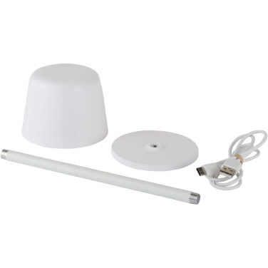 Logotrade kampanjprodukter bild: Alya uppladdningsbar dimbar bordslampa med 3 ljuslägen