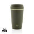 Topl To Go-glas av återvunnen plast Patenterat 360-lock 354, grön
