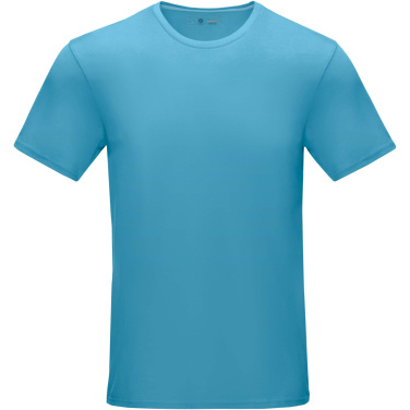 Logotrade profilprodukter bild: Azurite kortärmad herr ekologisk t-shirt