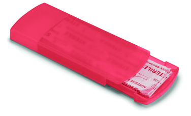 Logotrade kampanjprodukter bild: Plast etui med plåster