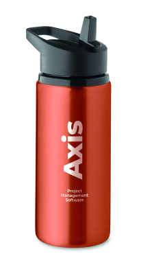 Logotrade reklamprodukter bild: Flaska med enkel vägg 500 ml