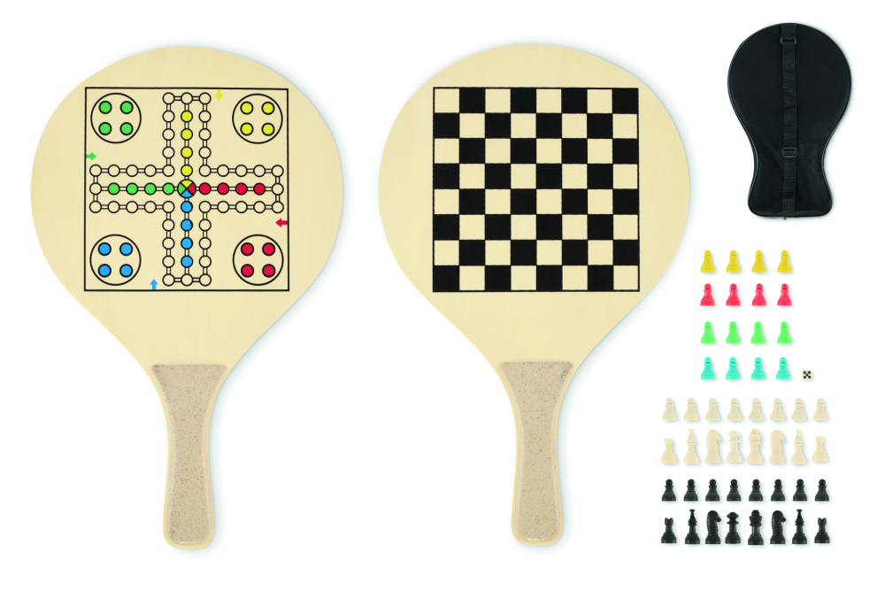 Logotrade profilreklam bild: Strandracket-set