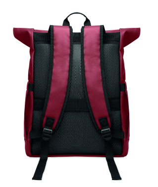 Logotrade kampanjprodukter bild: Rolltop dataryggsäck 600D