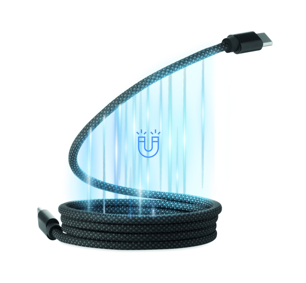 Logotrade reklamprodukter bild: Trasselfri magnetisk laddkabel