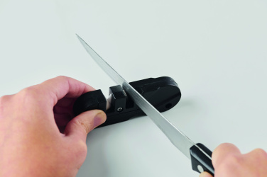 Logotrade profilreklam bild: Knivvässare i fickformat