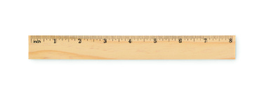 Logotrade kampanjprodukter bild: Trälinjal 20 cm
