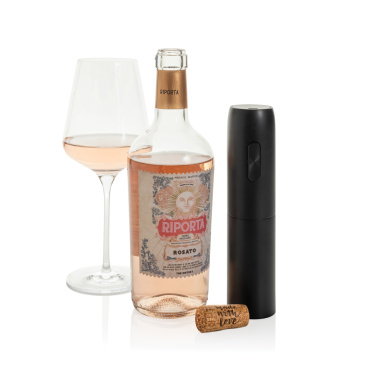 Logotrade reklamprodukter bild: Vino uppladningsbar elektrisk vinöppnare