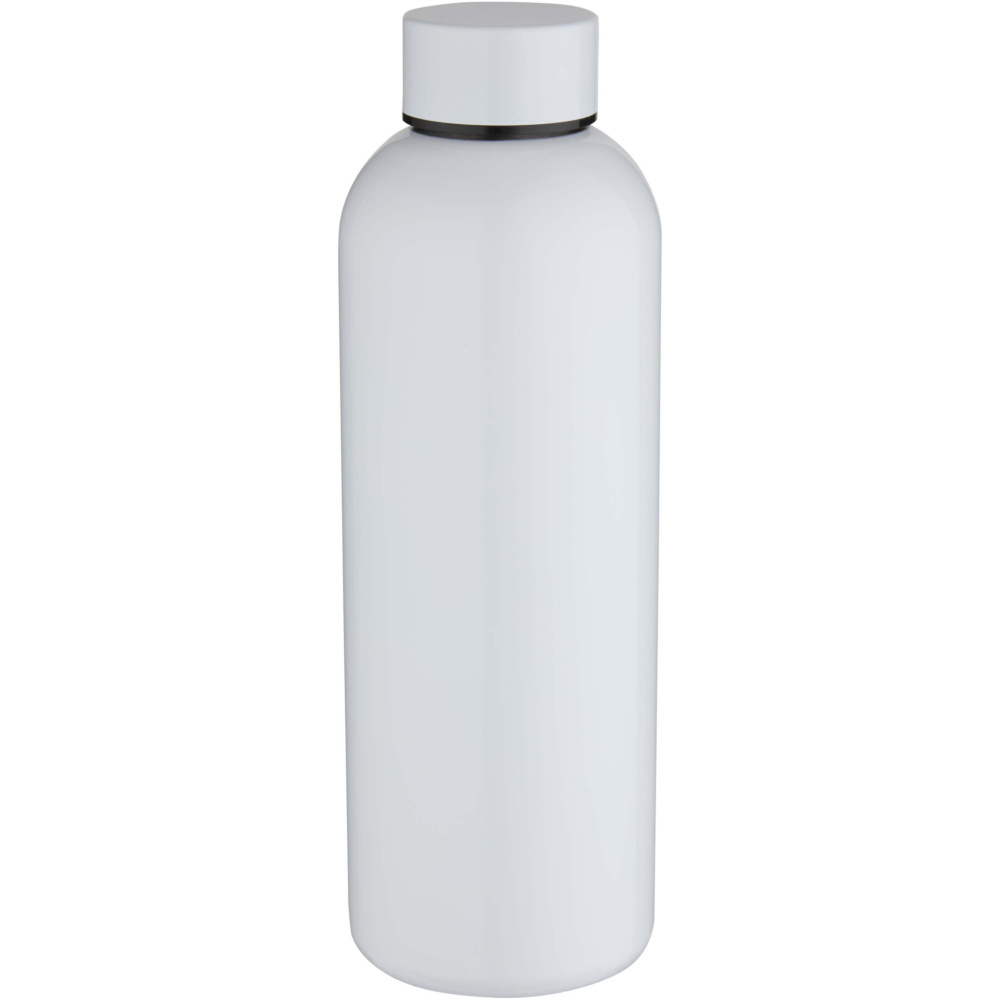 Logotrade reklamprodukter bild: Spring 750 ml vattenflaska med enkelvägg tillverkad av RCS-certifierat rostfritt stål för sublimering