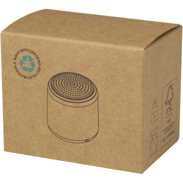 Logotrade profilprodukter bild: Velkis trådlös Bluetooth-högtalare på 3 W av återvunnen plast