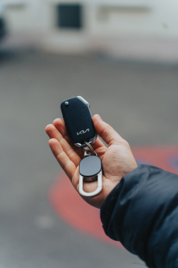 Logotrade profilreklam bild: Keyfinder Dual nyckelring med global spårning