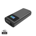 Quantom RCS ultrasnabb PD45W 10.000mAh powerbank med display, grå