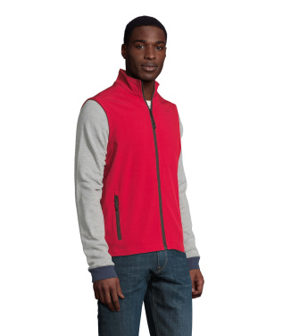 Logotrade presentreklam bild: RACE BW HERR SOFTSHELL