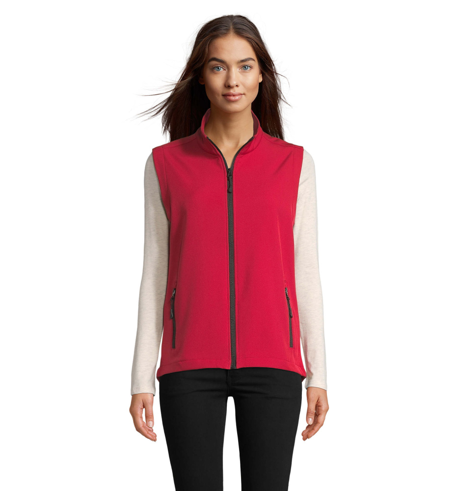 Logotrade kampanjprodukter bild: RACE BW DAMSOFTSHELL