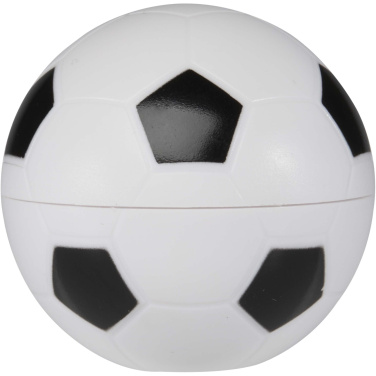 Logotrade profilreklam bild: Zuri fotbollsformat läppbalsam med vanilj och SPF 15