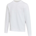 Jasper 280 g/m² unisex-tröja med rund hals av återvunnet ekologiskt OCR-material, Vit